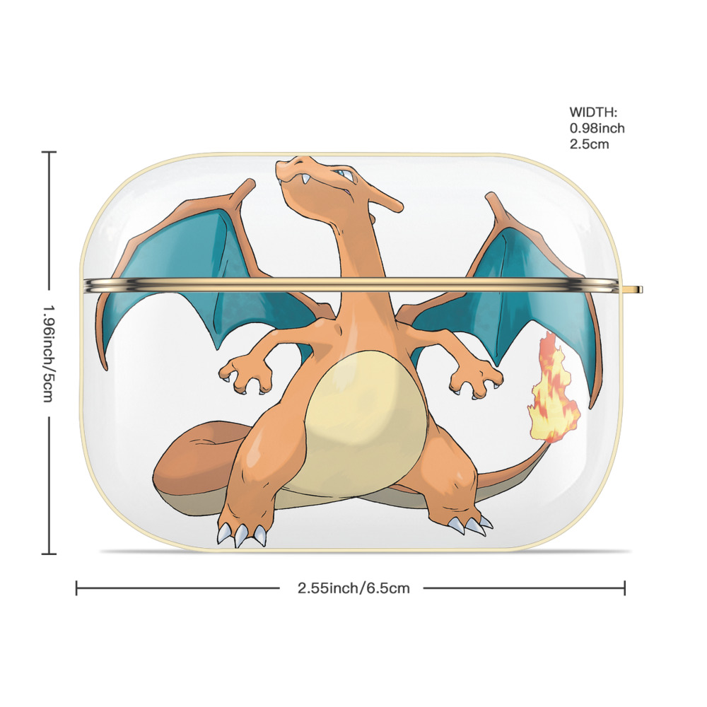 ポケットモンスター Pokémon 【AirPods Pro用】ハードシェル保護ケース｜耐衝撃・防指紋・カラビナ付き商品仕様
