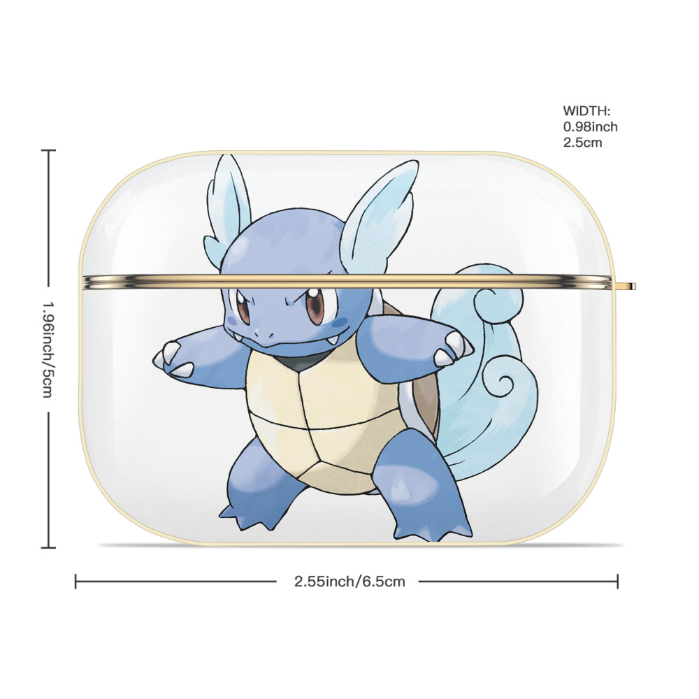 ポケットモンスター Pokémon 【AirPods Pro用】ハードシェル保護ケース｜耐衝撃・防指紋・カラビナ付き商品仕様