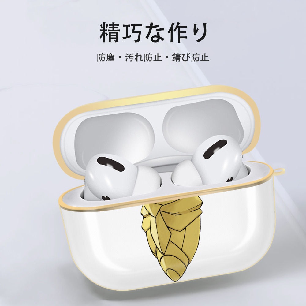 ポケットモンスター Pokémon 【AirPods Pro用】ハードシェル保護ケース｜耐衝撃・防指紋・カラビナ付き商品仕様
