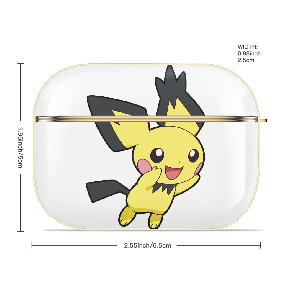 ポケットモンスター Pokémon 【AirPods Pro用】ハードシェル保護ケース｜耐衝撃・防指紋・カラビナ付き商品仕様