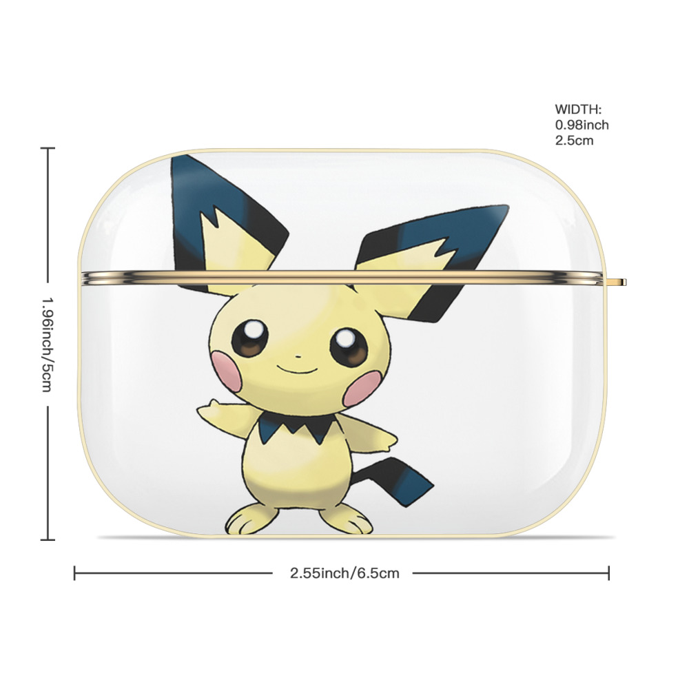 ポケットモンスター Pokémon 【AirPods Pro用】ハードシェル保護ケース｜耐衝撃・防指紋・カラビナ付き商品仕様