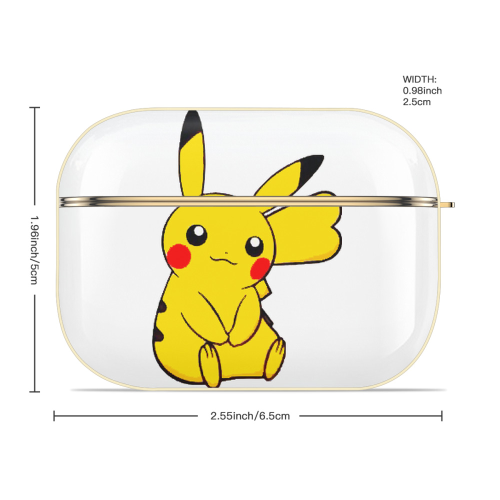 ポケットモンスター Pokémon 【AirPods Pro用】ハードシェル保護ケース｜耐衝撃・防指紋・カラビナ付き商品仕様