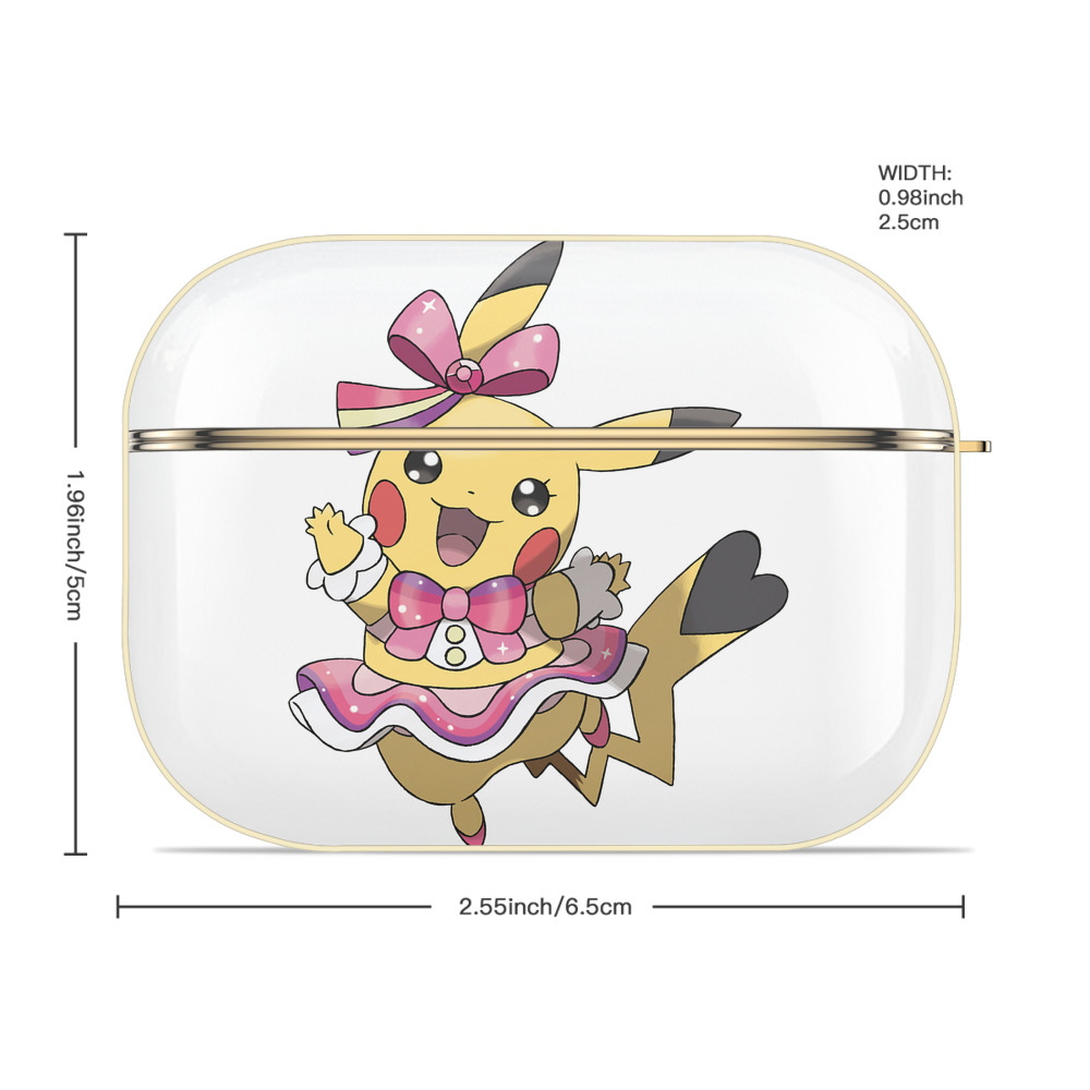 ポケットモンスター Pokémon 【AirPods Pro用】ハードシェル保護ケース｜耐衝撃・防指紋・カラビナ付き商品仕様