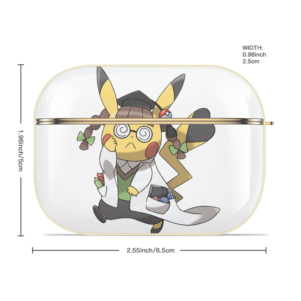 ポケットモンスター Pokémon 【AirPods Pro用】ハードシェル保護ケース｜耐衝撃・防指紋・カラビナ付き商品仕様