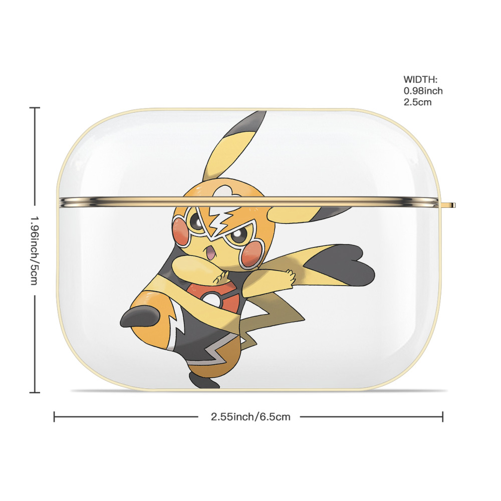 ポケットモンスター Pokémon 【AirPods Pro用】ハードシェル保護ケース｜耐衝撃・防指紋・カラビナ付き商品仕様