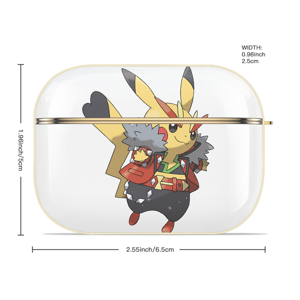 ポケットモンスター Pokémon 【AirPods Pro用】ハードシェル保護ケース｜耐衝撃・防指紋・カラビナ付き商品仕様