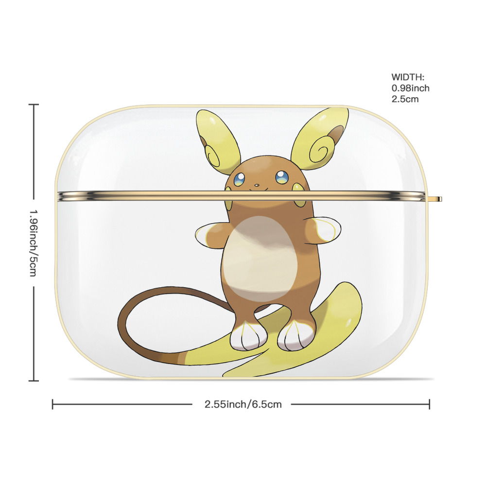 ポケットモンスター Pokémon 【AirPods Pro用】ハードシェル保護ケース｜耐衝撃・防指紋・カラビナ付き商品仕様