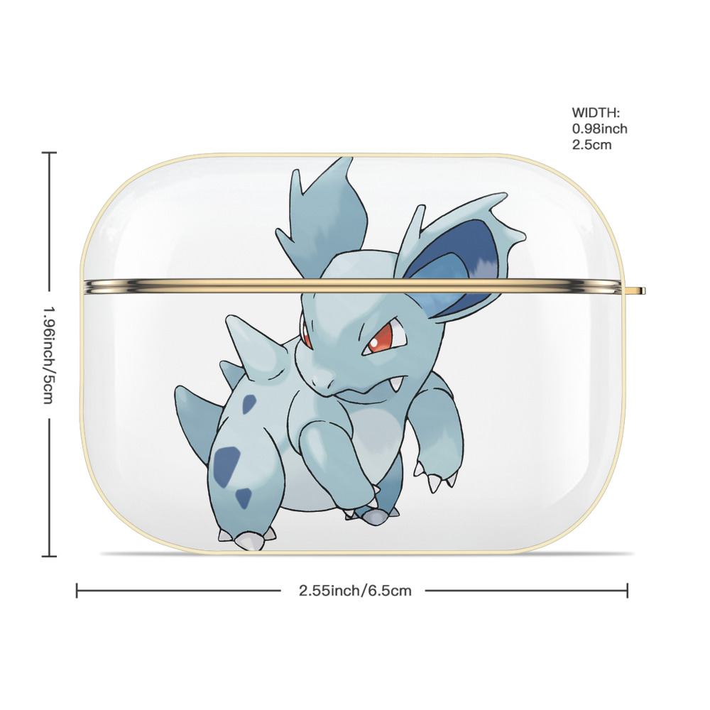 ポケットモンスター Pokémon 【AirPods Pro用】ハードシェル保護ケース｜耐衝撃・防指紋・カラビナ付き商品仕様