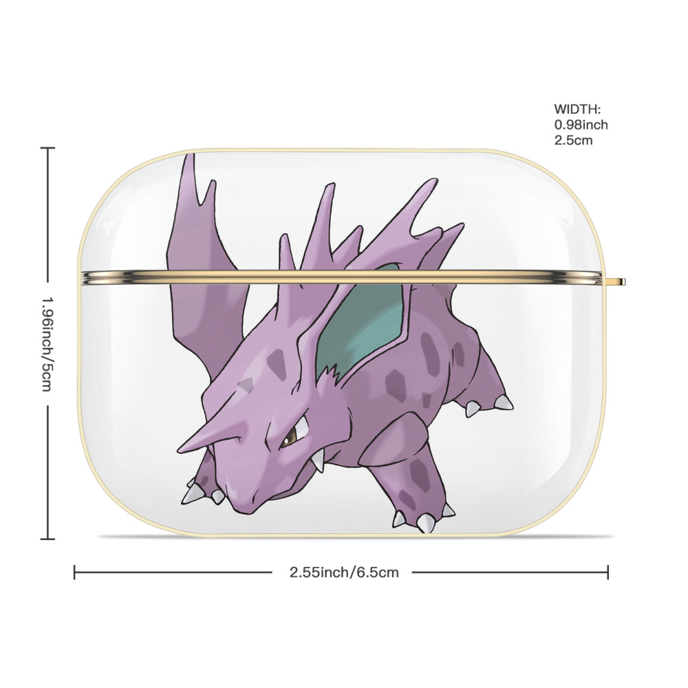 ポケットモンスター Pokémon 【AirPods Pro用】ハードシェル保護ケース｜耐衝撃・防指紋・カラビナ付き商品仕様