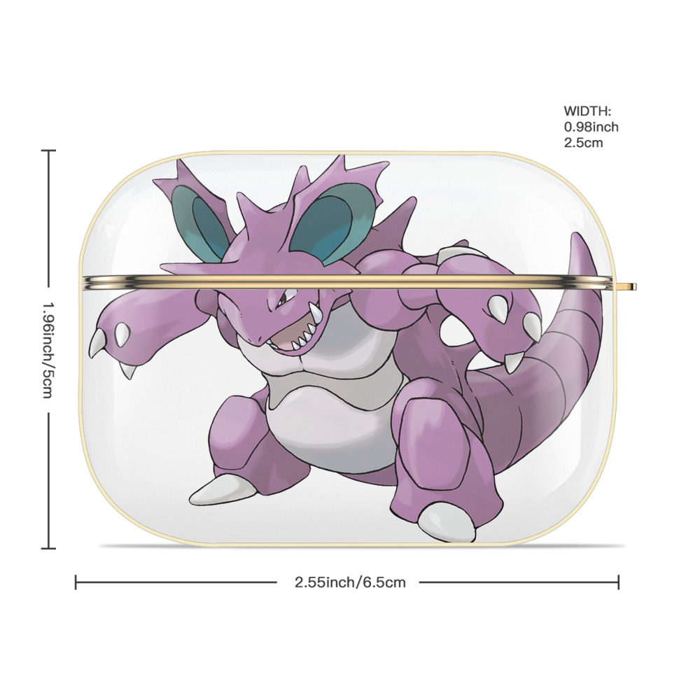 ポケットモンスター Pokémon 【AirPods Pro用】ハードシェル保護ケース｜耐衝撃・防指紋・カラビナ付き商品仕様
