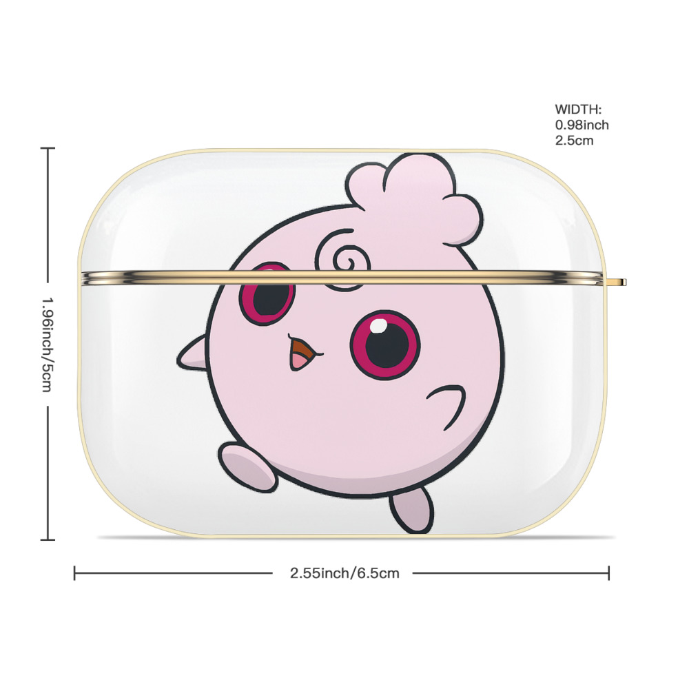 ポケットモンスター Pokémon 【AirPods Pro用】ハードシェル保護ケース｜耐衝撃・防指紋・カラビナ付き商品仕様