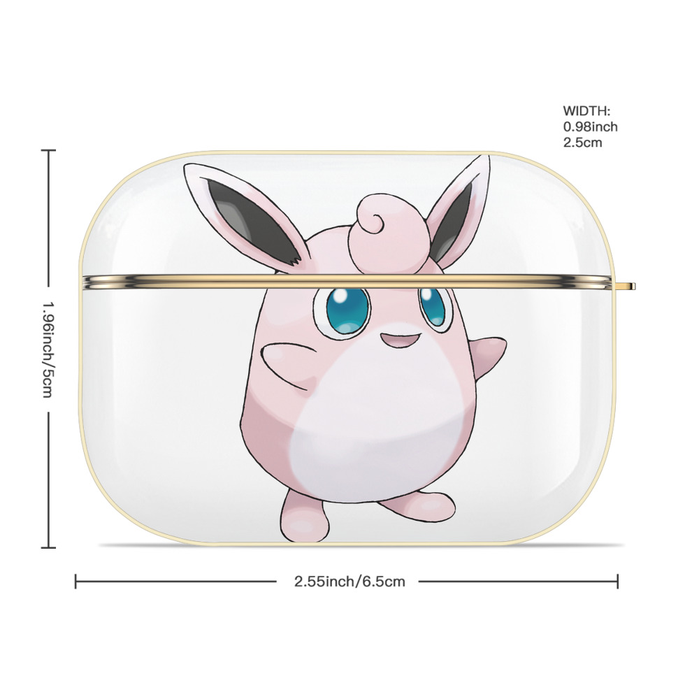 ポケットモンスター Pokémon 【AirPods Pro用】ハードシェル保護ケース｜耐衝撃・防指紋・カラビナ付き商品仕様