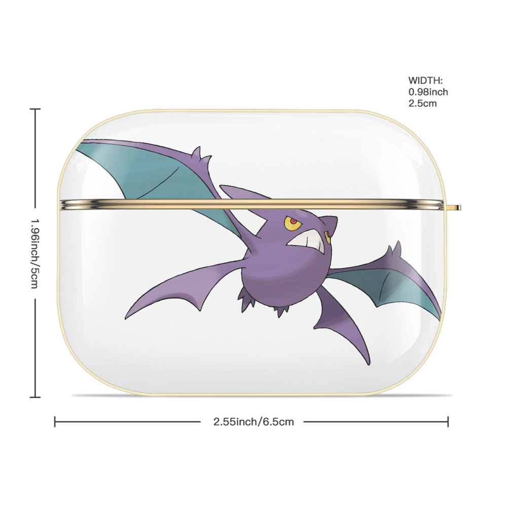 ポケットモンスター Pokémon 【AirPods Pro用】ハードシェル保護ケース｜耐衝撃・防指紋・カラビナ付き商品仕様