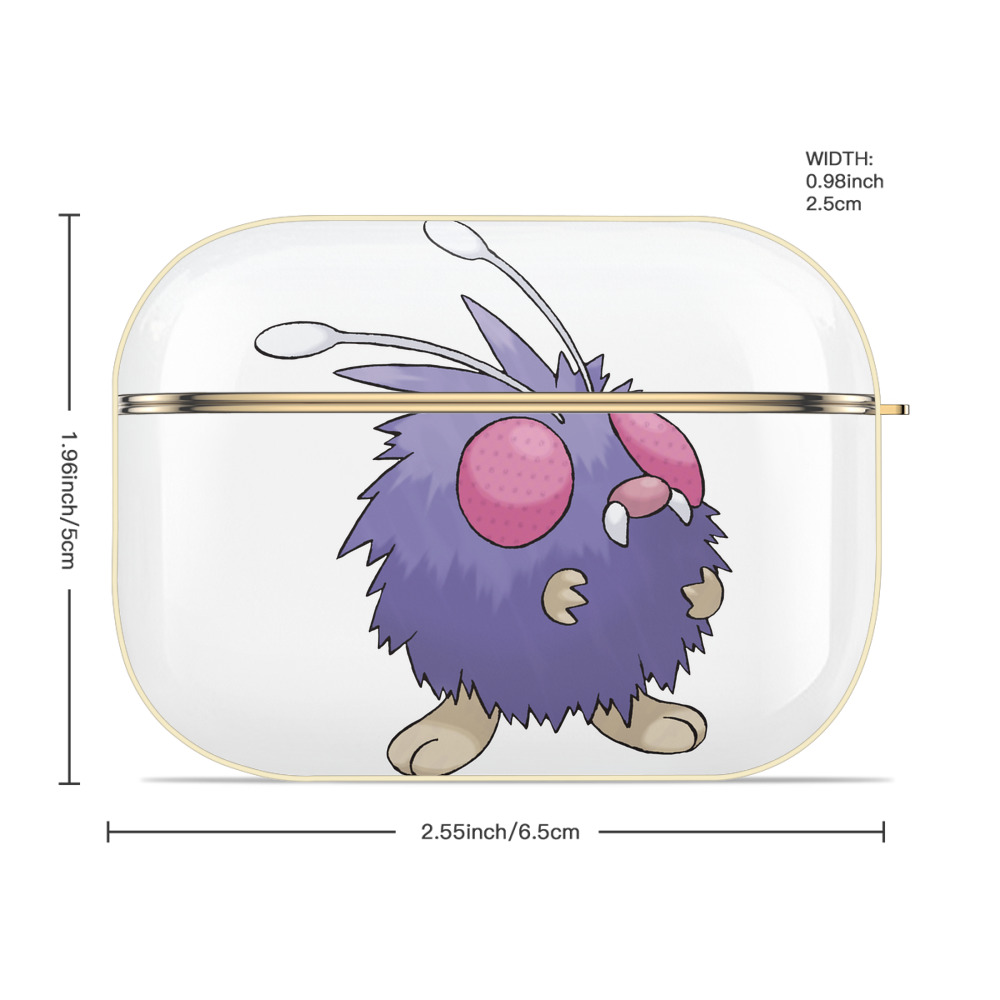 ポケットモンスター Pokémon 【AirPods Pro用】ハードシェル保護ケース｜耐衝撃・防指紋・カラビナ付き商品仕様