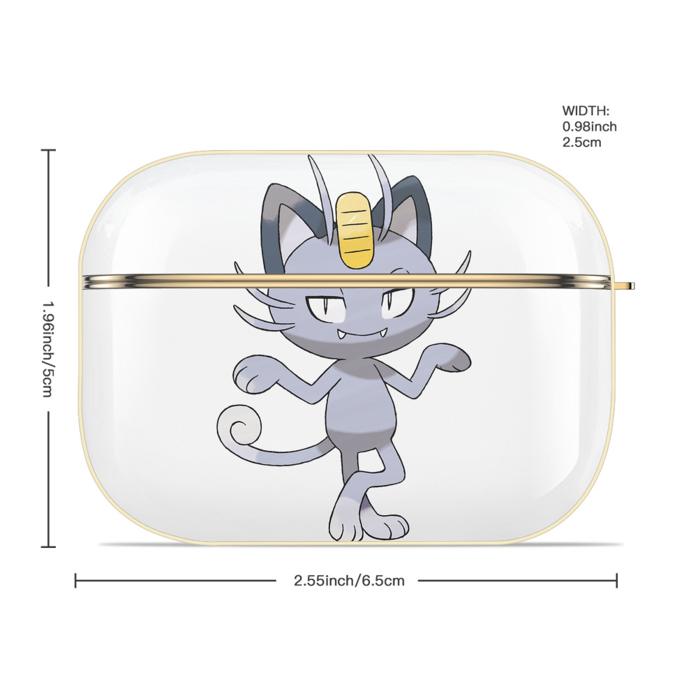 ポケットモンスター Pokémon 【AirPods Pro用】ハードシェル保護ケース｜耐衝撃・防指紋・カラビナ付き商品仕様