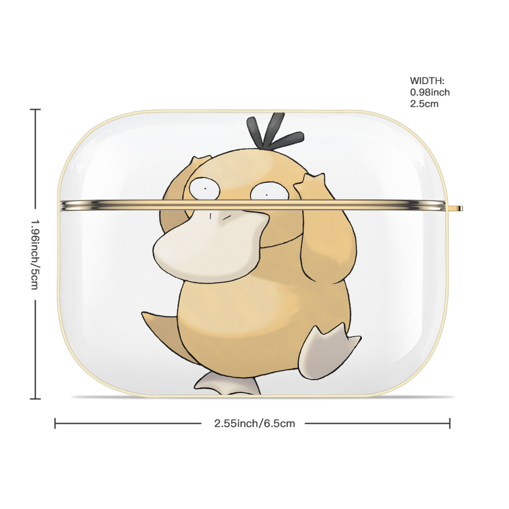 ポケットモンスター Pokémon 【AirPods Pro用】ハードシェル保護ケース｜耐衝撃・防指紋・カラビナ付き商品仕様