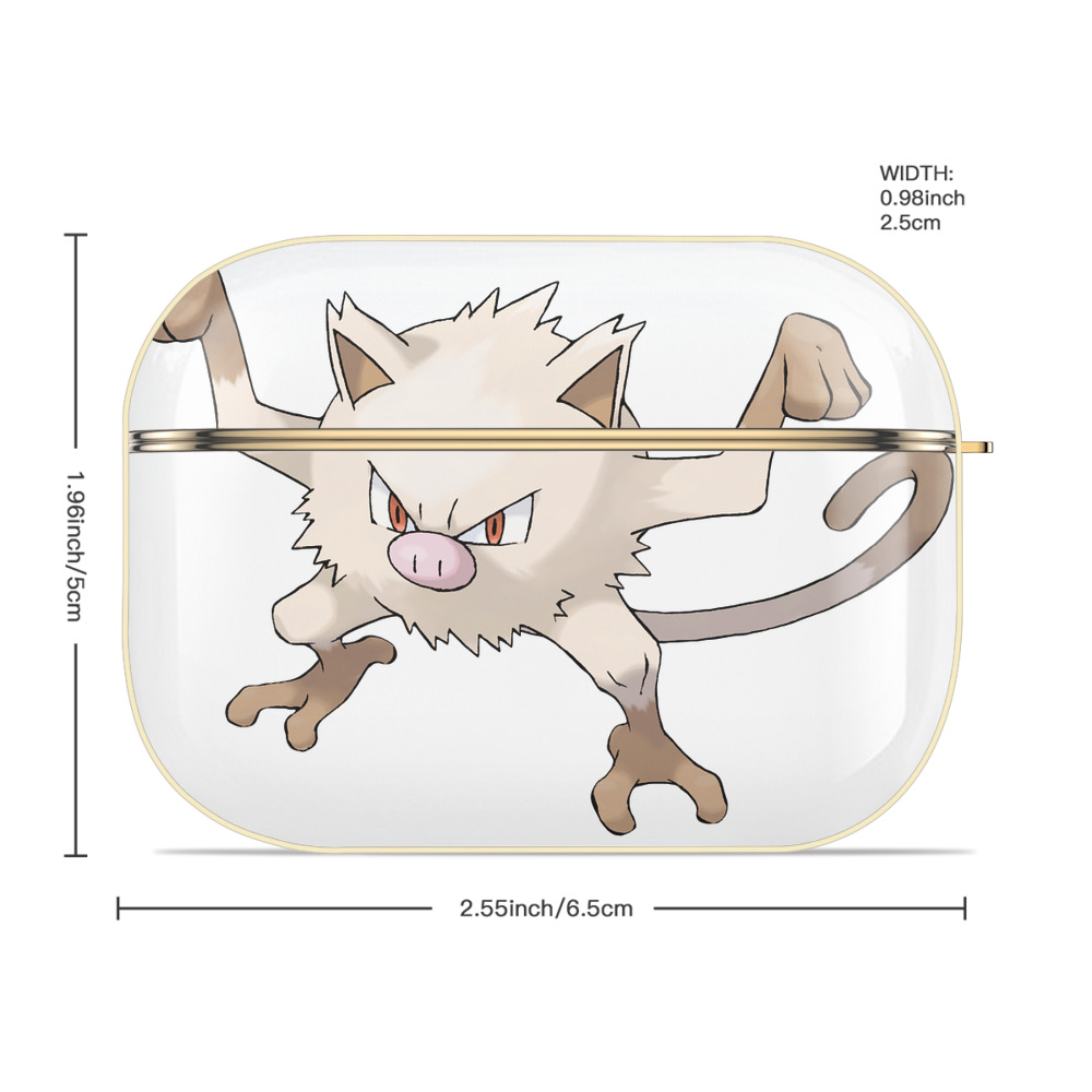 ポケットモンスター Pokémon 【AirPods Pro用】ハードシェル保護ケース｜耐衝撃・防指紋・カラビナ付き商品仕様