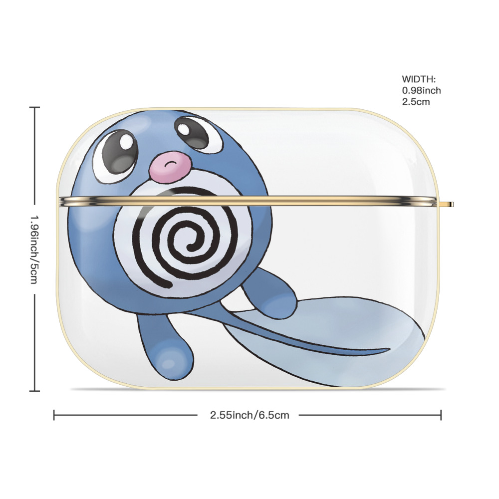 ポケットモンスター Pokémon 【AirPods Pro用】ハードシェル保護ケース｜耐衝撃・防指紋・カラビナ付き商品仕様