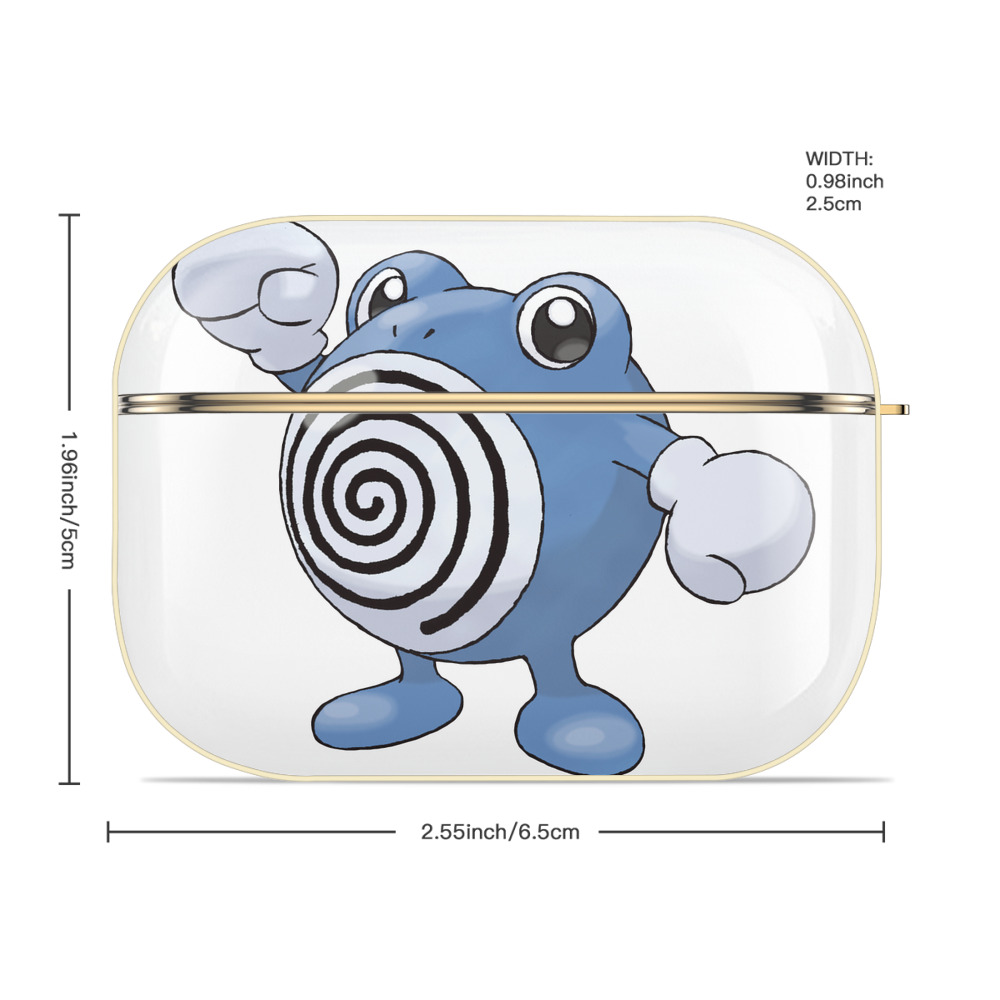 ポケットモンスター Pokémon 【AirPods Pro用】ハードシェル保護ケース｜耐衝撃・防指紋・カラビナ付き商品仕様