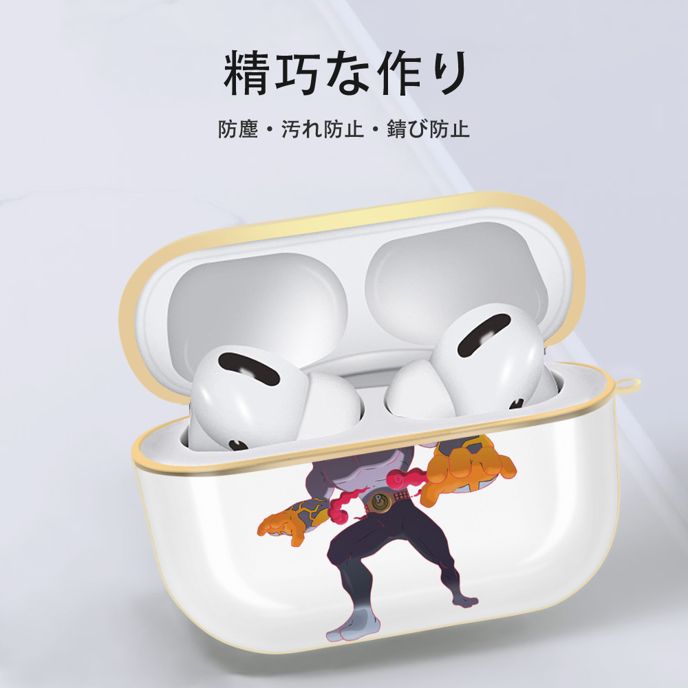 ポケットモンスター Pokémon 【AirPods Pro用】ハードシェル保護ケース｜耐衝撃・防指紋・カラビナ付き商品仕様