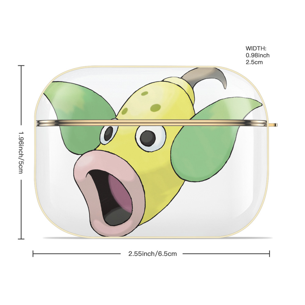 ポケットモンスター Pokémon 【AirPods Pro用】ハードシェル保護ケース｜耐衝撃・防指紋・カラビナ付き商品仕様