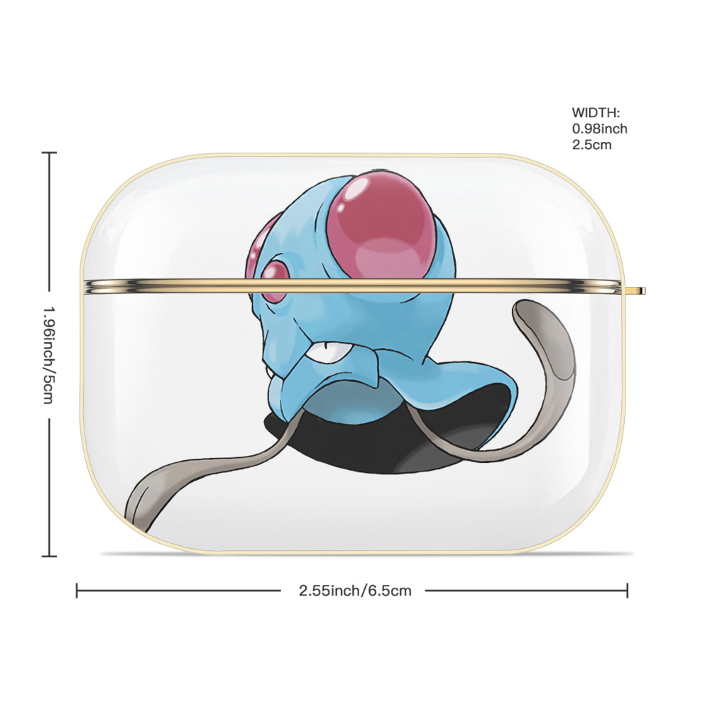 ポケットモンスター Pokémon 【AirPods Pro用】ハードシェル保護ケース｜耐衝撃・防指紋・カラビナ付き商品仕様