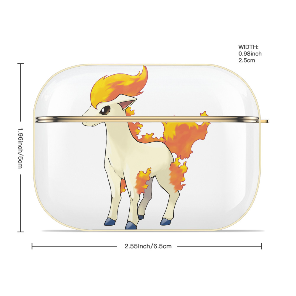 ポケットモンスター Pokémon 【AirPods Pro用】ハードシェル保護ケース｜耐衝撃・防指紋・カラビナ付き商品仕様
