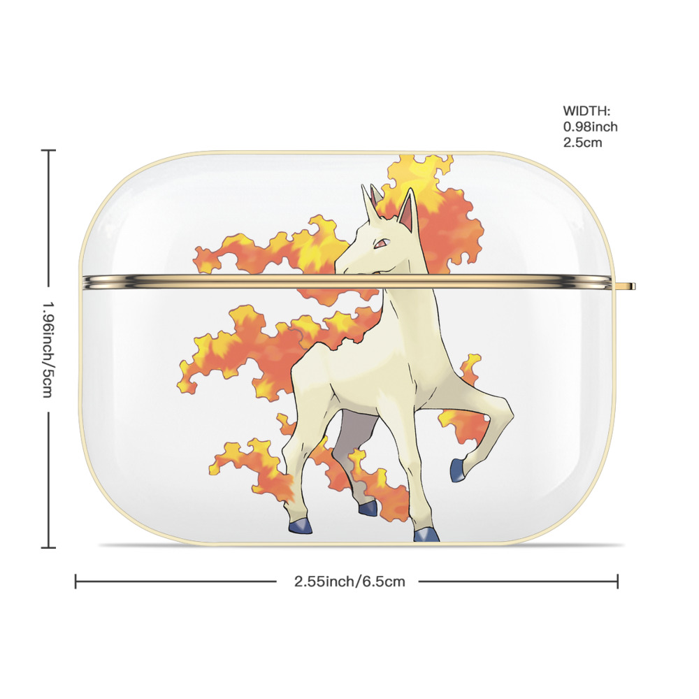 ポケットモンスター Pokémon 【AirPods Pro用】ハードシェル保護ケース｜耐衝撃・防指紋・カラビナ付き商品仕様