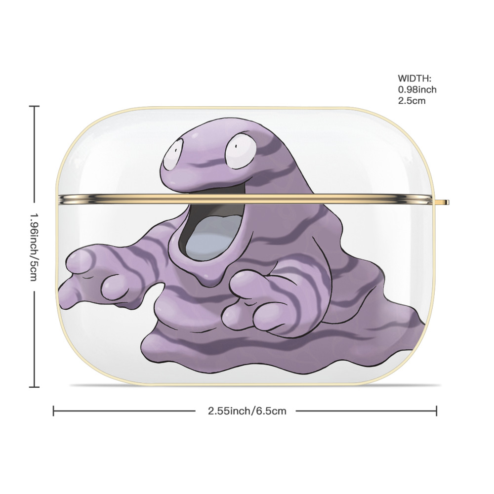 ポケットモンスター Pokémon 【AirPods Pro用】ハードシェル保護ケース｜耐衝撃・防指紋・カラビナ付き商品仕様