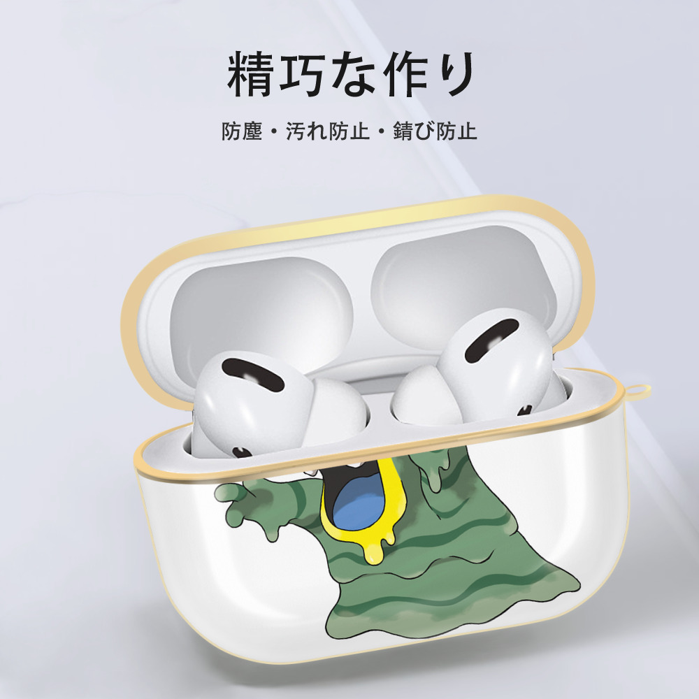 ポケットモンスター Pokémon 【AirPods Pro用】ハードシェル保護ケース｜耐衝撃・防指紋・カラビナ付き商品仕様