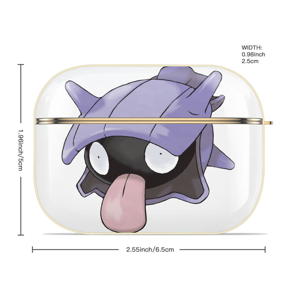 ポケットモンスター Pokémon 【AirPods Pro用】ハードシェル保護ケース｜耐衝撃・防指紋・カラビナ付き商品仕様