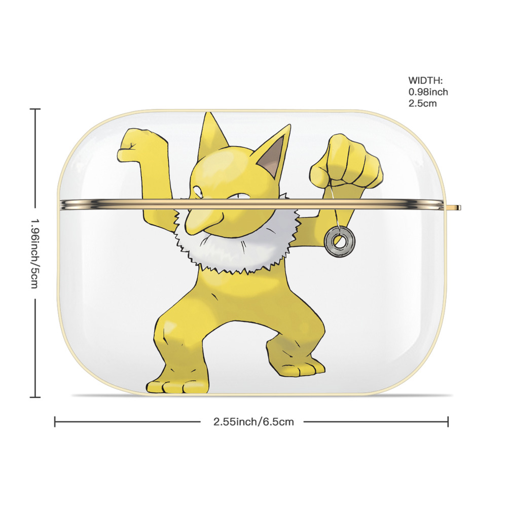 ポケットモンスター Pokémon 【AirPods Pro用】ハードシェル保護ケース｜耐衝撃・防指紋・カラビナ付き商品仕様