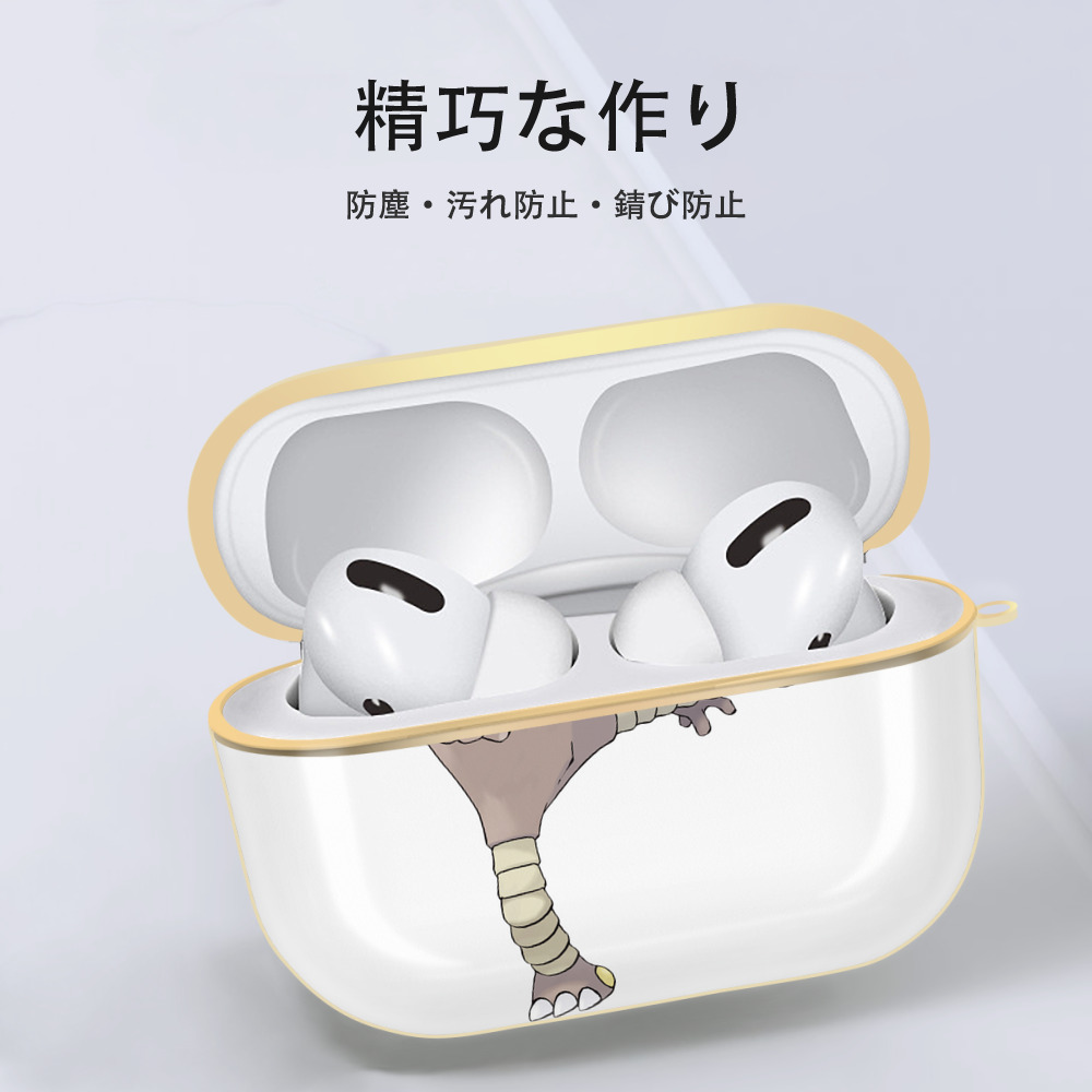 ポケットモンスター Pokémon 【AirPods Pro用】ハードシェル保護ケース｜耐衝撃・防指紋・カラビナ付き商品仕様