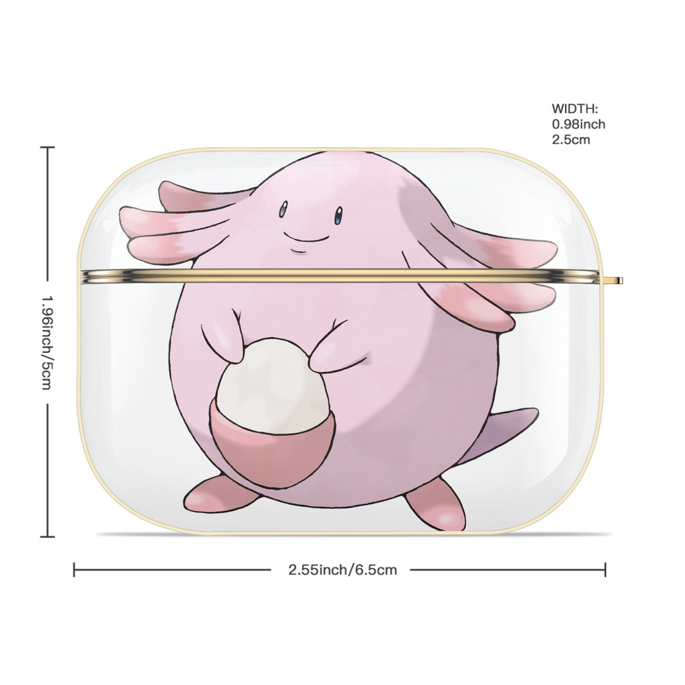 ポケットモンスター Pokémon 【AirPods Pro用】ハードシェル保護ケース｜耐衝撃・防指紋・カラビナ付き商品仕様
