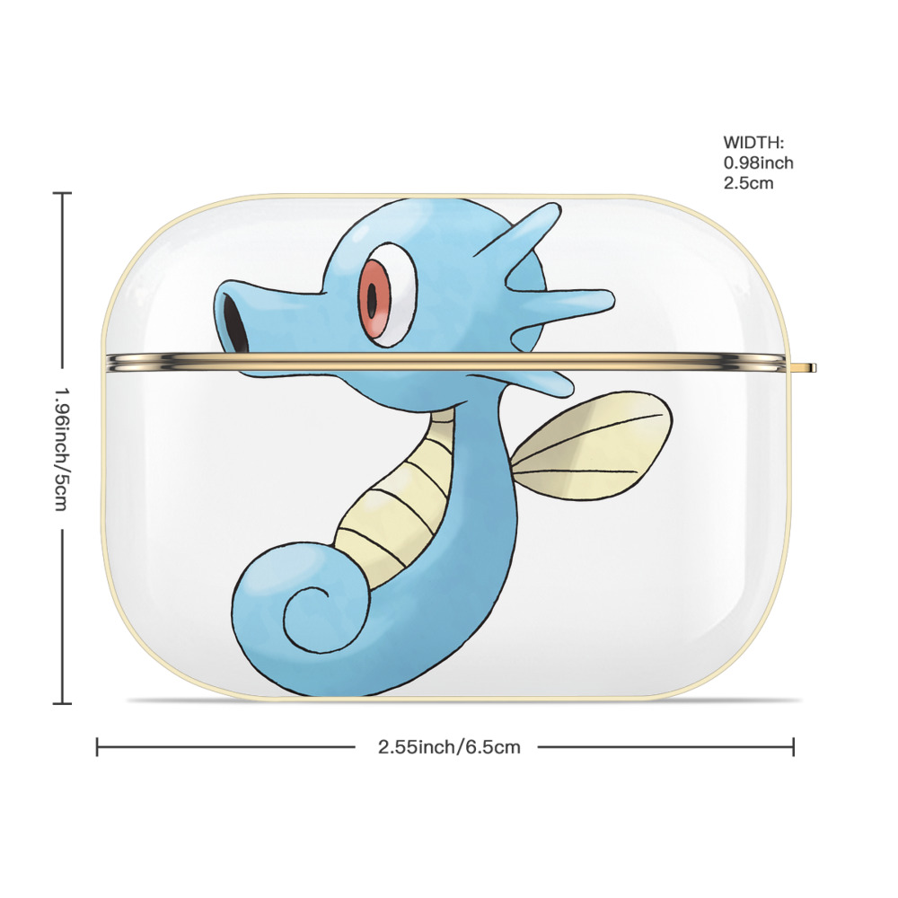 ポケットモンスター Pokémon 【AirPods Pro用】ハードシェル保護ケース｜耐衝撃・防指紋・カラビナ付き商品仕様