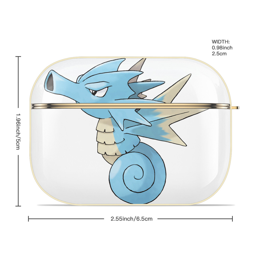 ポケットモンスター Pokémon 【AirPods Pro用】ハードシェル保護ケース｜耐衝撃・防指紋・カラビナ付き商品仕様