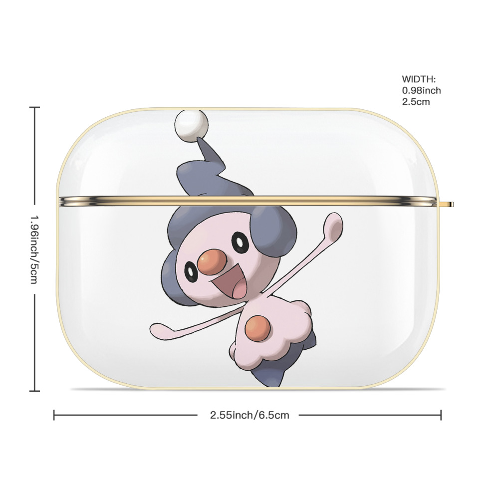 ポケットモンスター Pokémon 【AirPods Pro用】ハードシェル保護ケース｜耐衝撃・防指紋・カラビナ付き商品仕様
