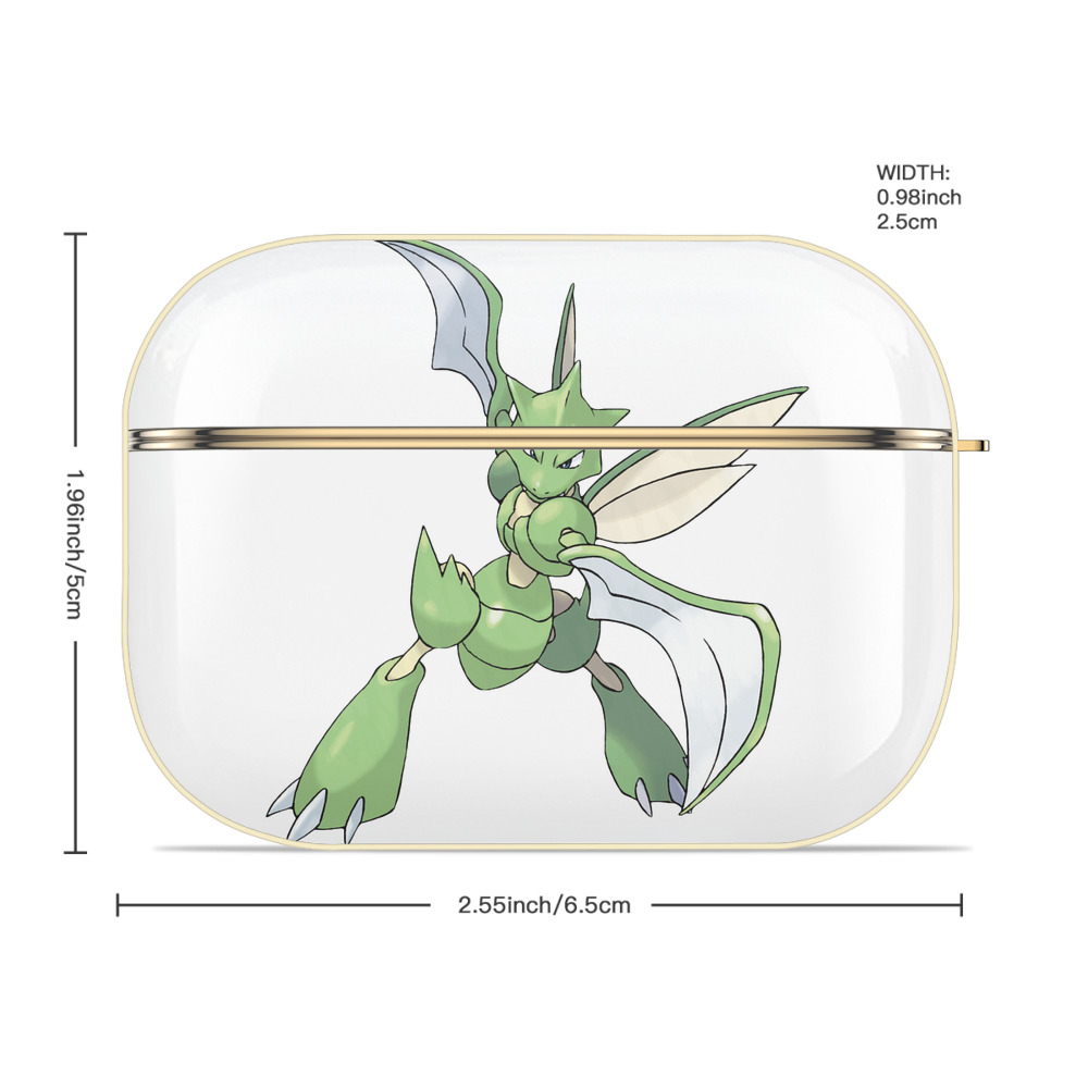 ポケットモンスター Pokémon 【AirPods Pro用】ハードシェル保護ケース｜耐衝撃・防指紋・カラビナ付き商品仕様