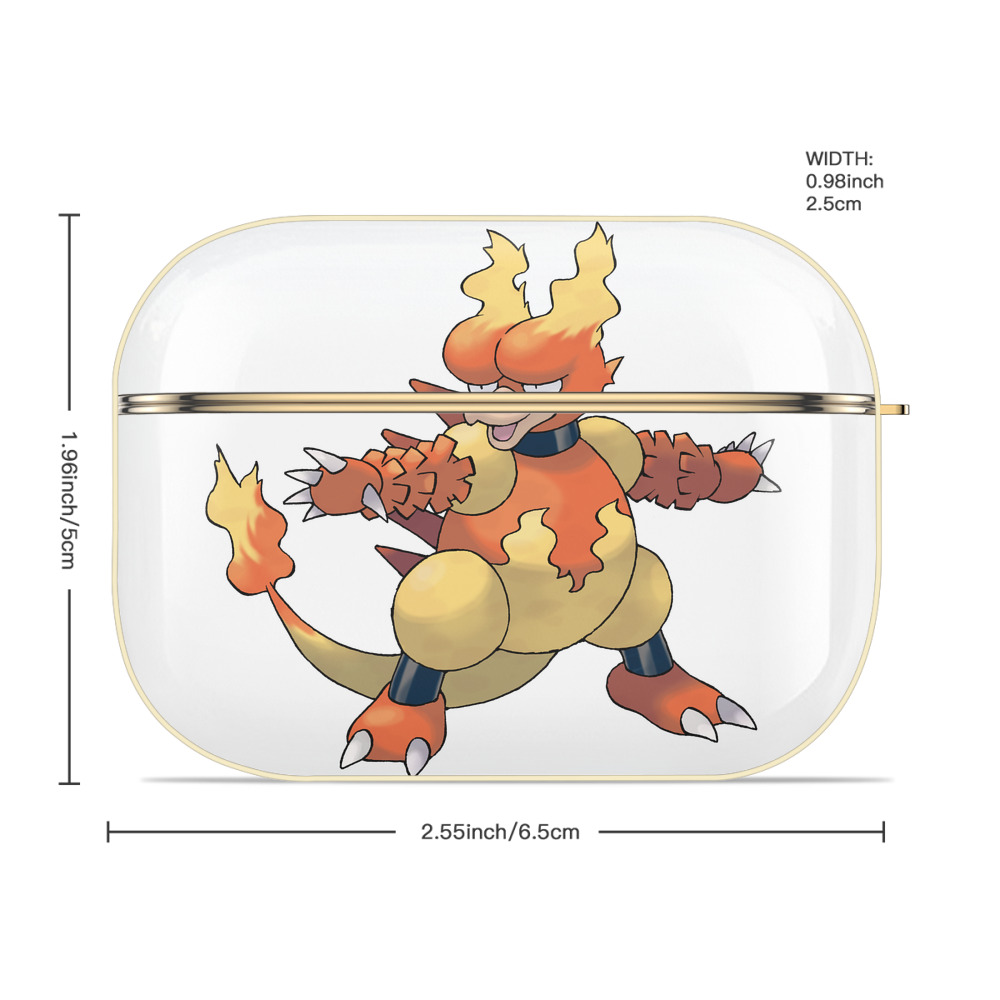 ポケットモンスター Pokémon 【AirPods Pro用】ハードシェル保護ケース｜耐衝撃・防指紋・カラビナ付き商品仕様