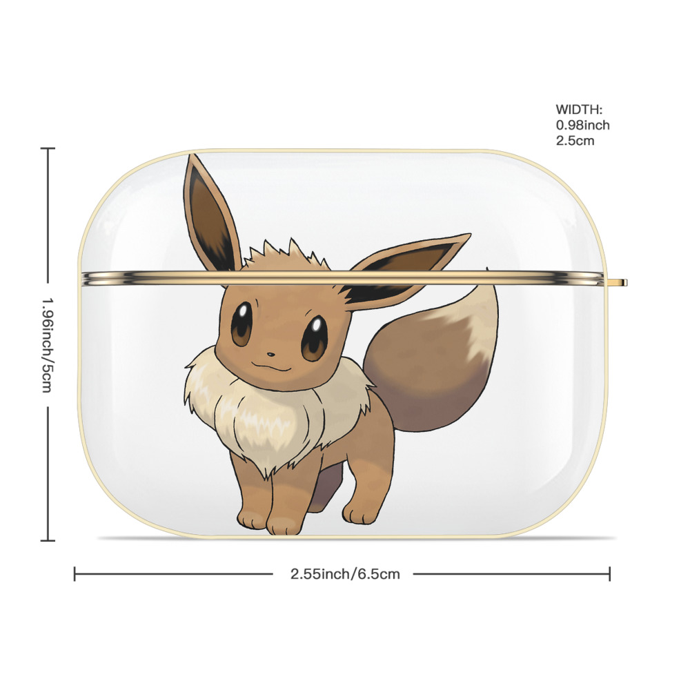 ポケットモンスター Pokémon 【AirPods Pro用】ハードシェル保護ケース｜耐衝撃・防指紋・カラビナ付き商品仕様