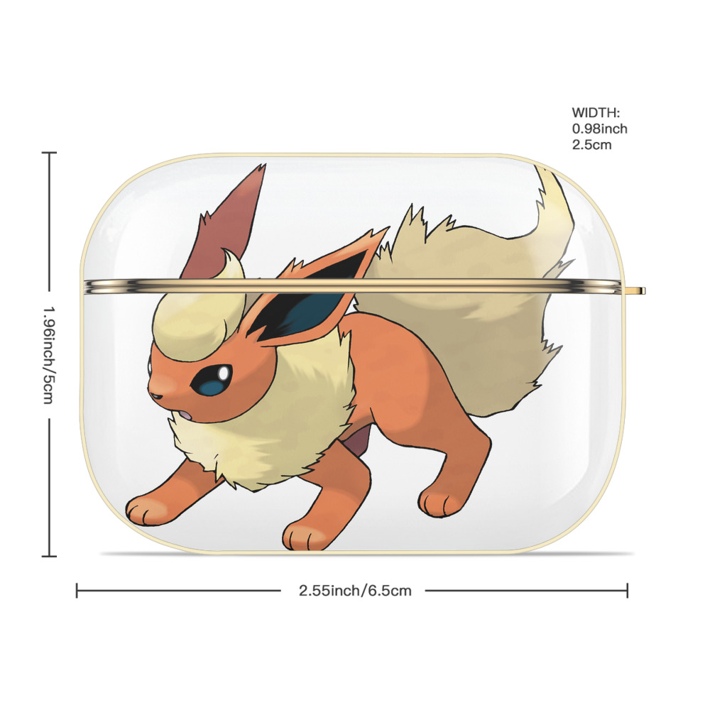 ポケットモンスター Pokémon 【AirPods Pro用】ハードシェル保護ケース｜耐衝撃・防指紋・カラビナ付き商品仕様