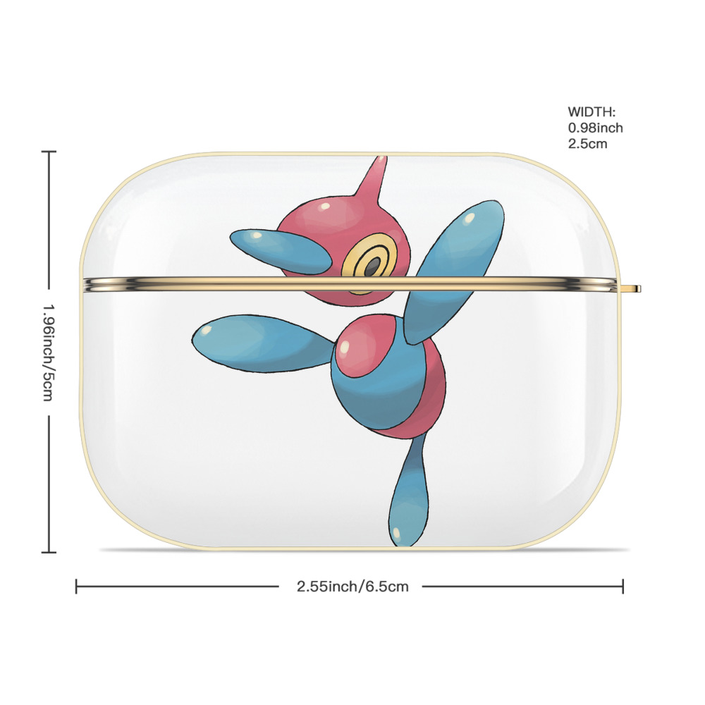 ポケットモンスター Pokémon 【AirPods Pro用】ハードシェル保護ケース｜耐衝撃・防指紋・カラビナ付き商品仕様
