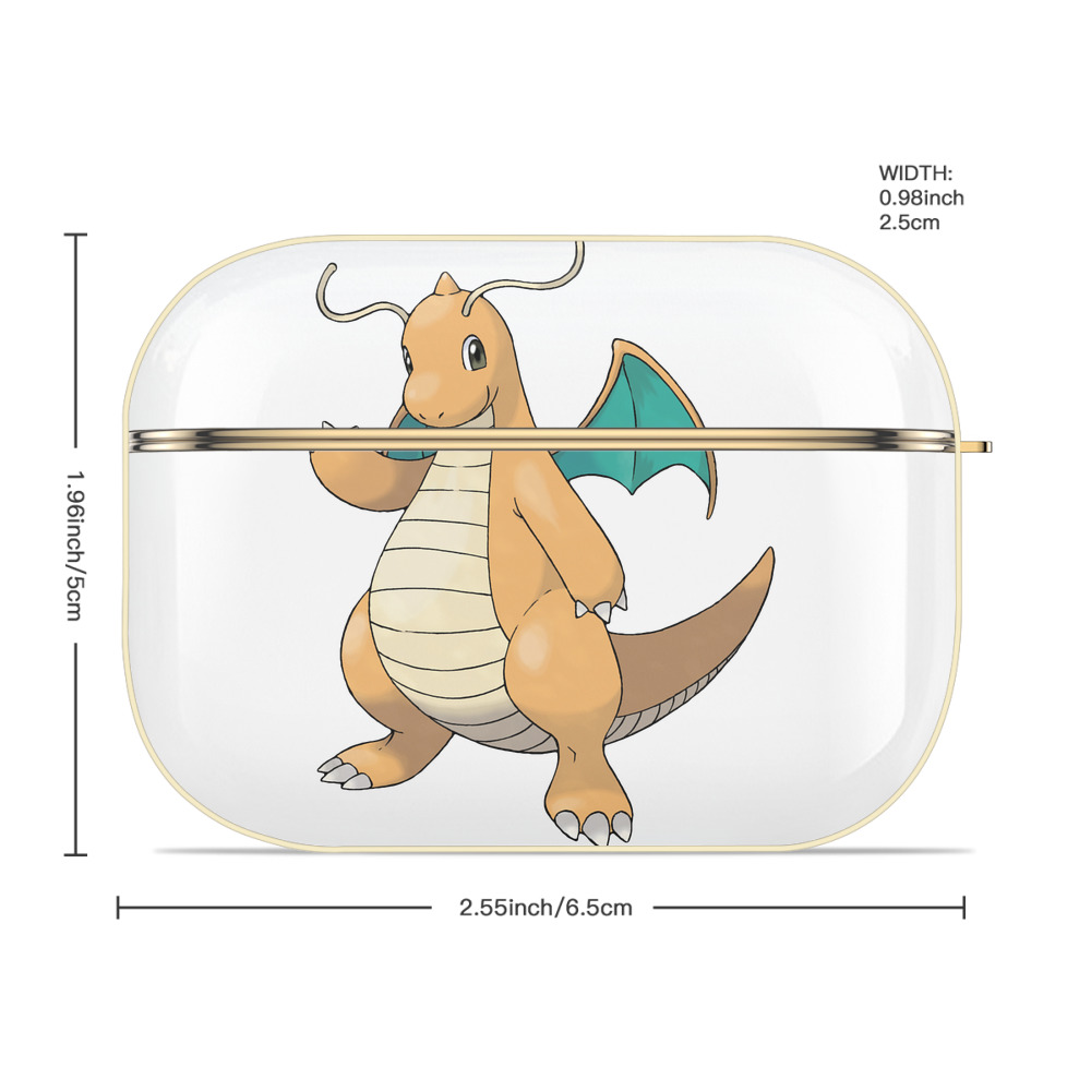 ポケットモンスター Pokémon 【AirPods Pro用】ハードシェル保護ケース｜耐衝撃・防指紋・カラビナ付き商品仕様