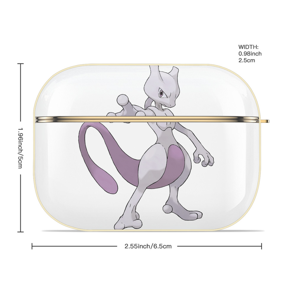 ポケットモンスター Pokémon 【AirPods Pro用】ハードシェル保護ケース｜耐衝撃・防指紋・カラビナ付き商品仕様
