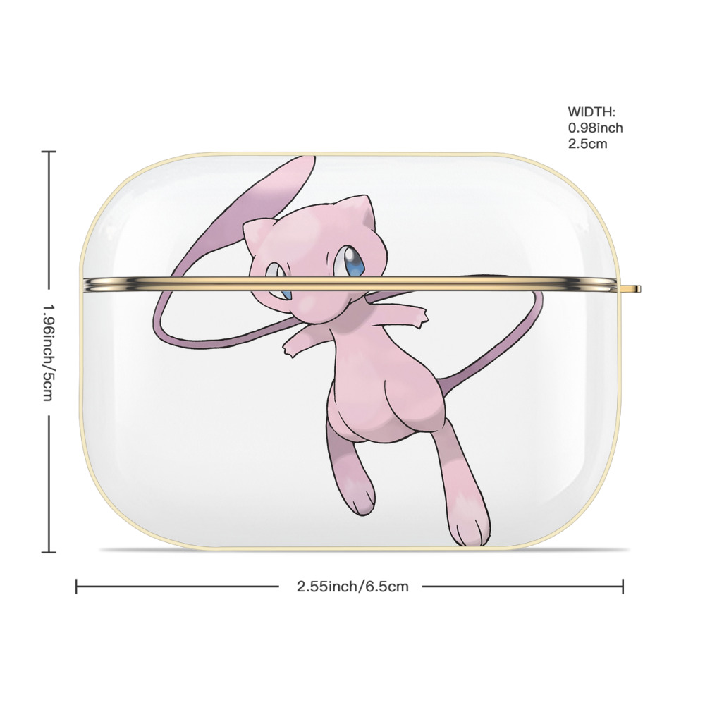 ポケットモンスター Pokémon 【AirPods Pro用】ハードシェル保護ケース｜耐衝撃・防指紋・カラビナ付き商品仕様
