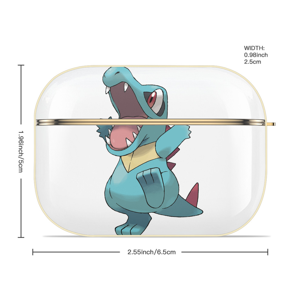 ポケットモンスター Pokémon 【AirPods Pro用】ハードシェル保護ケース｜耐衝撃・防指紋・カラビナ付き商品仕様