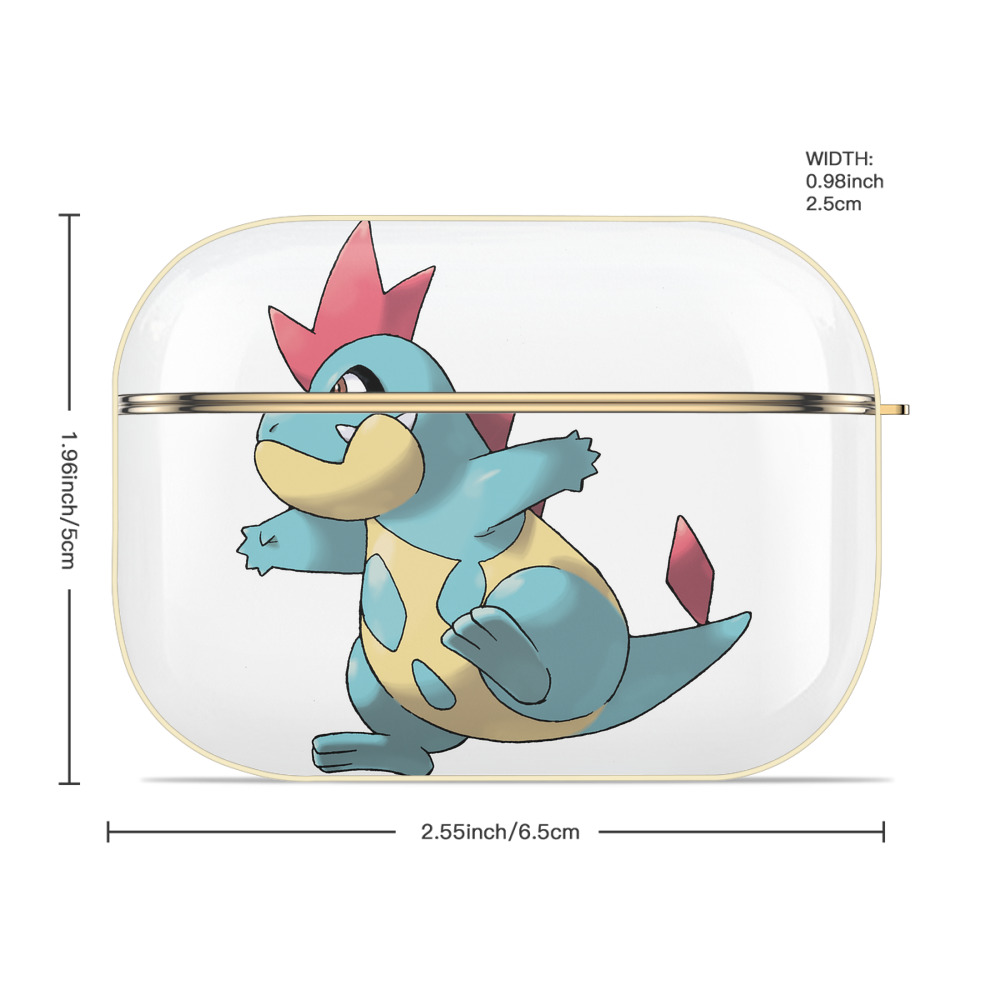 ポケットモンスター Pokémon 【AirPods Pro用】ハードシェル保護ケース｜耐衝撃・防指紋・カラビナ付き商品仕様