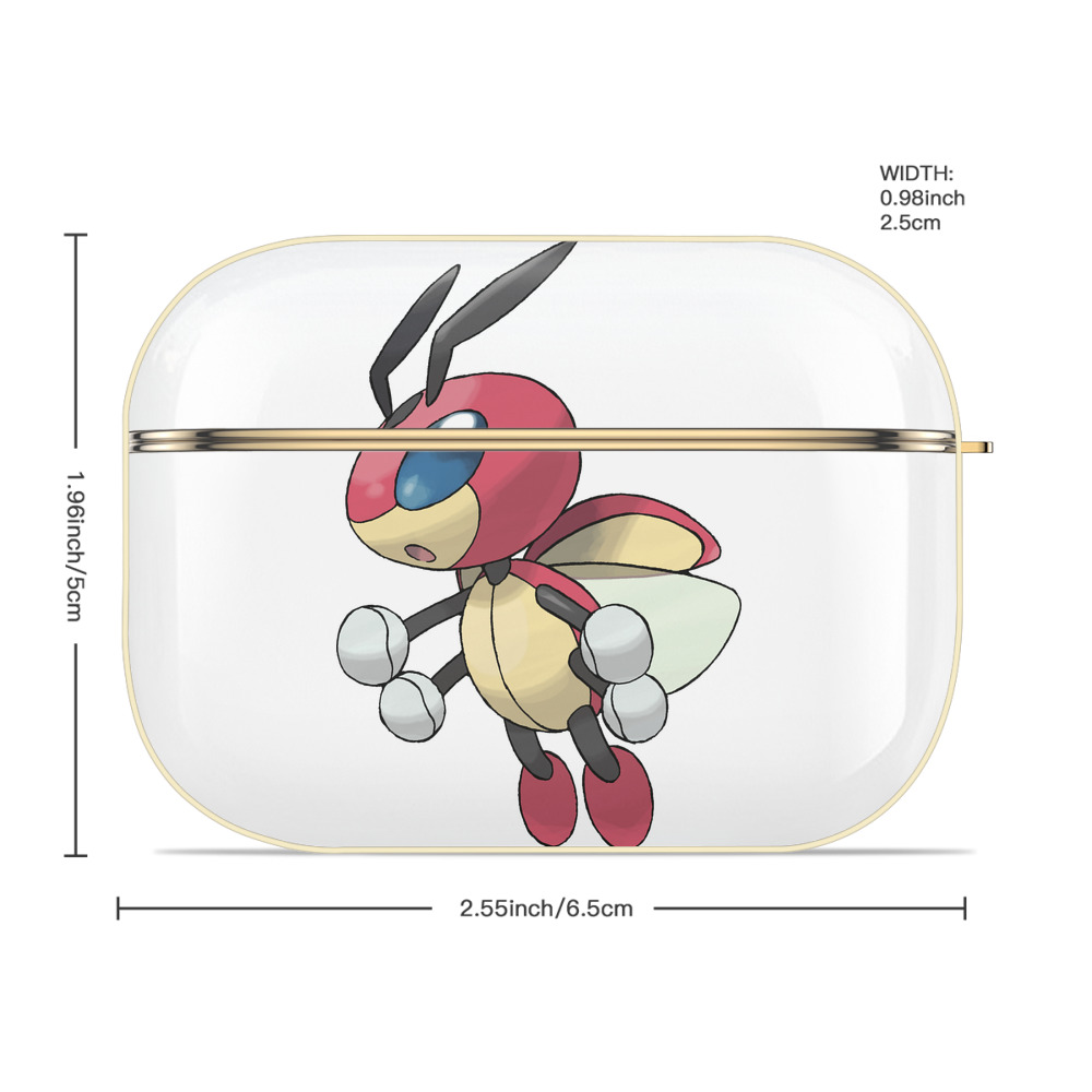 ポケットモンスター Pokémon 【AirPods Pro用】ハードシェル保護ケース｜耐衝撃・防指紋・カラビナ付き商品仕様