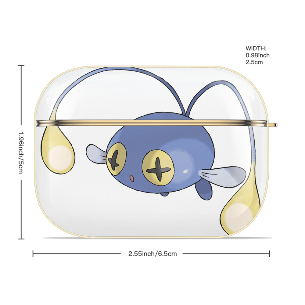 ポケットモンスター Pokémon 【AirPods Pro用】ハードシェル保護ケース｜耐衝撃・防指紋・カラビナ付き商品仕様