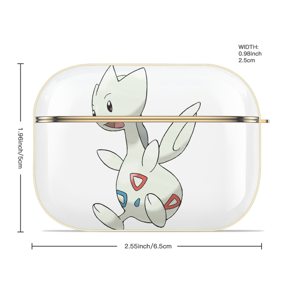 ポケットモンスター Pokémon 【AirPods Pro用】ハードシェル保護ケース｜耐衝撃・防指紋・カラビナ付き商品仕様